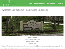 Tablet Screenshot of firenzerc.com